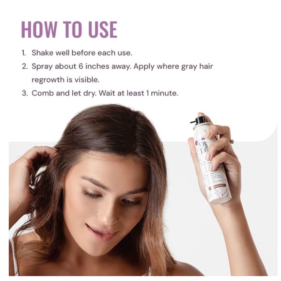 NEW Style Edit, Set of 2 Brunette Beauty Travel Size Root Concealer Spray - Picture 5 of 6